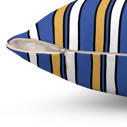 Marshall Islands Retro Stripes Cushion Pillow