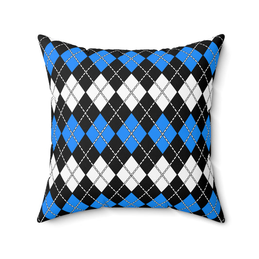 Estonia Retro Argyle Cushion Pillow