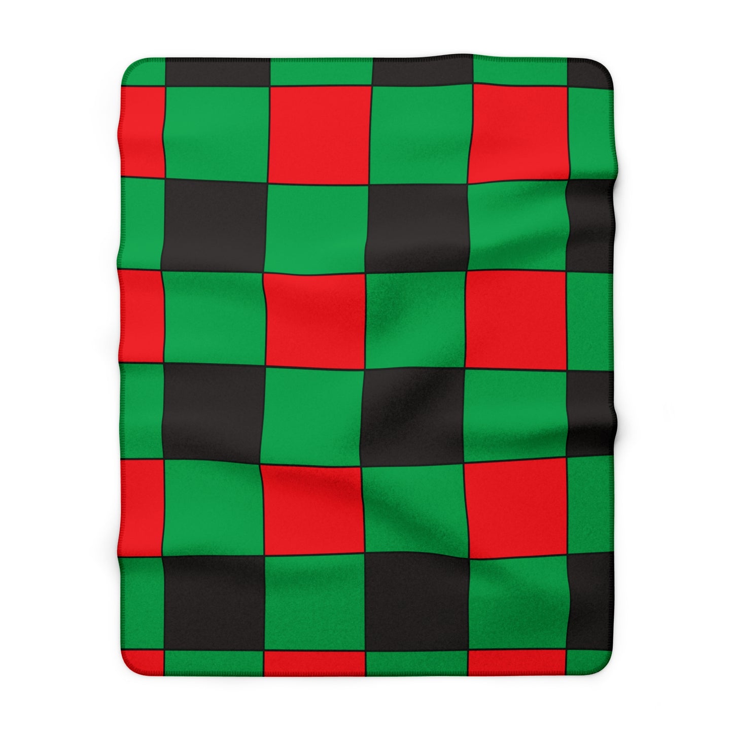 Martinique Retro Check Blanket Throw
