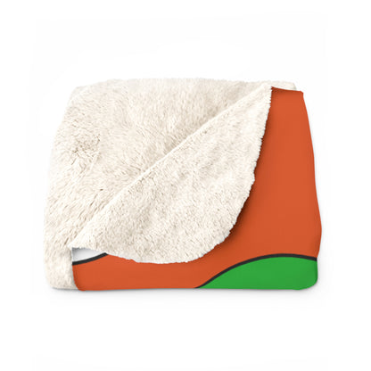Niger Retro Polka Dots Blanket Throw