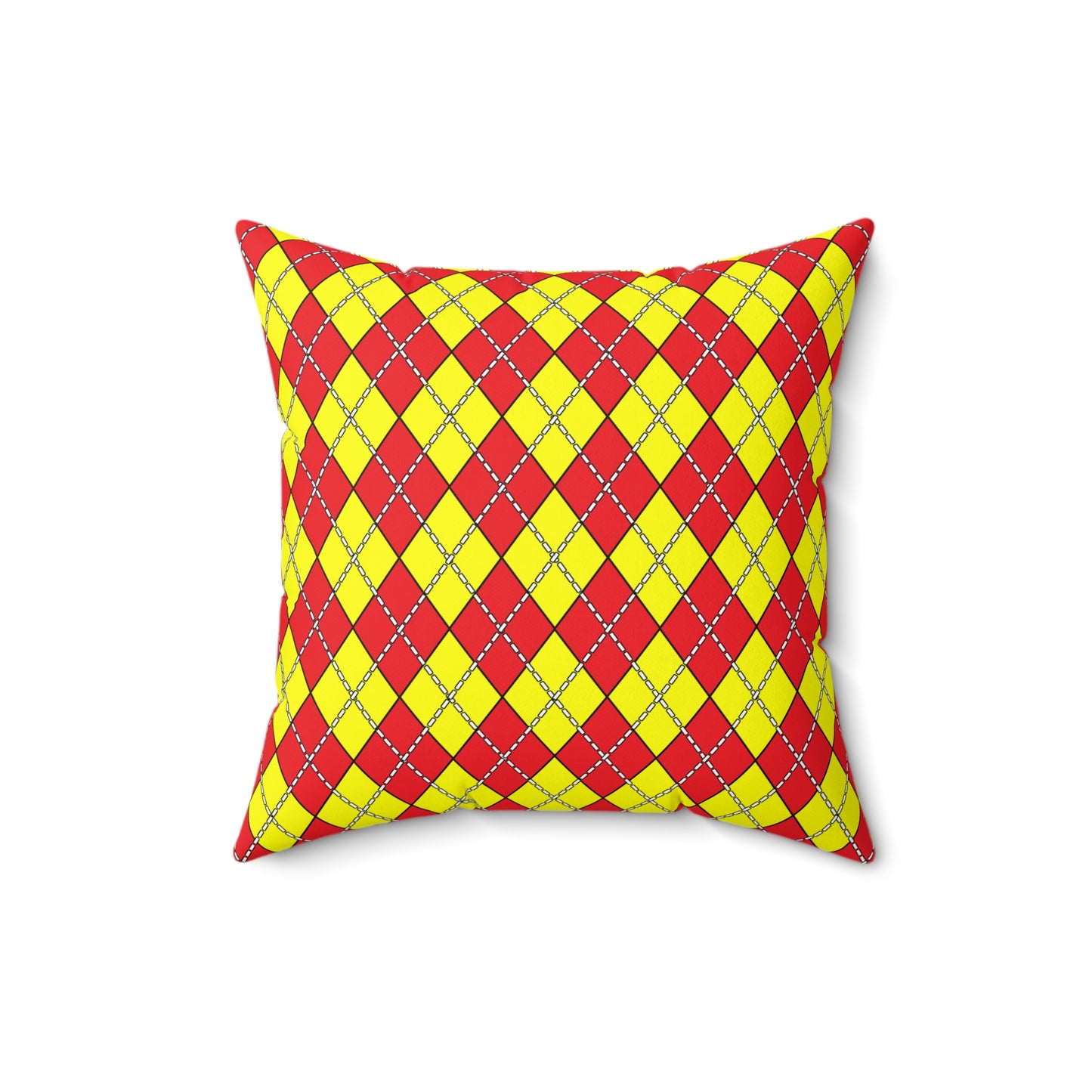 China Retro Argyle Cushion Pillow