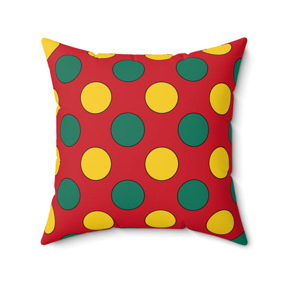 Grenada Retro Polka Dots Cushion Pillow