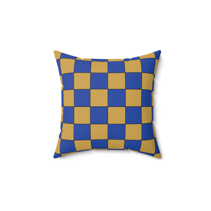 Kosovo Retro Check Cushion Pillow