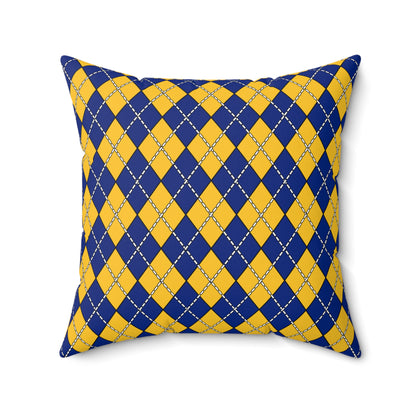 Barbados Retro Argyle Cushion Pillow