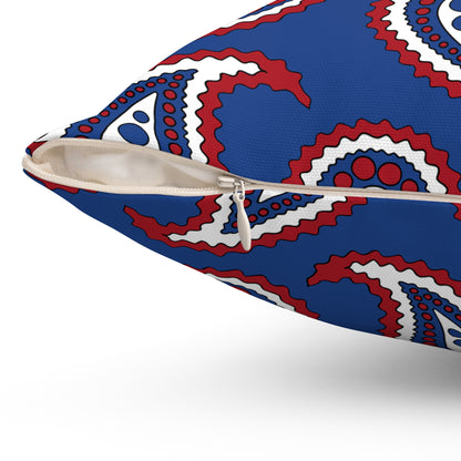 Netherlands Retro Paisley Cushion Pillow