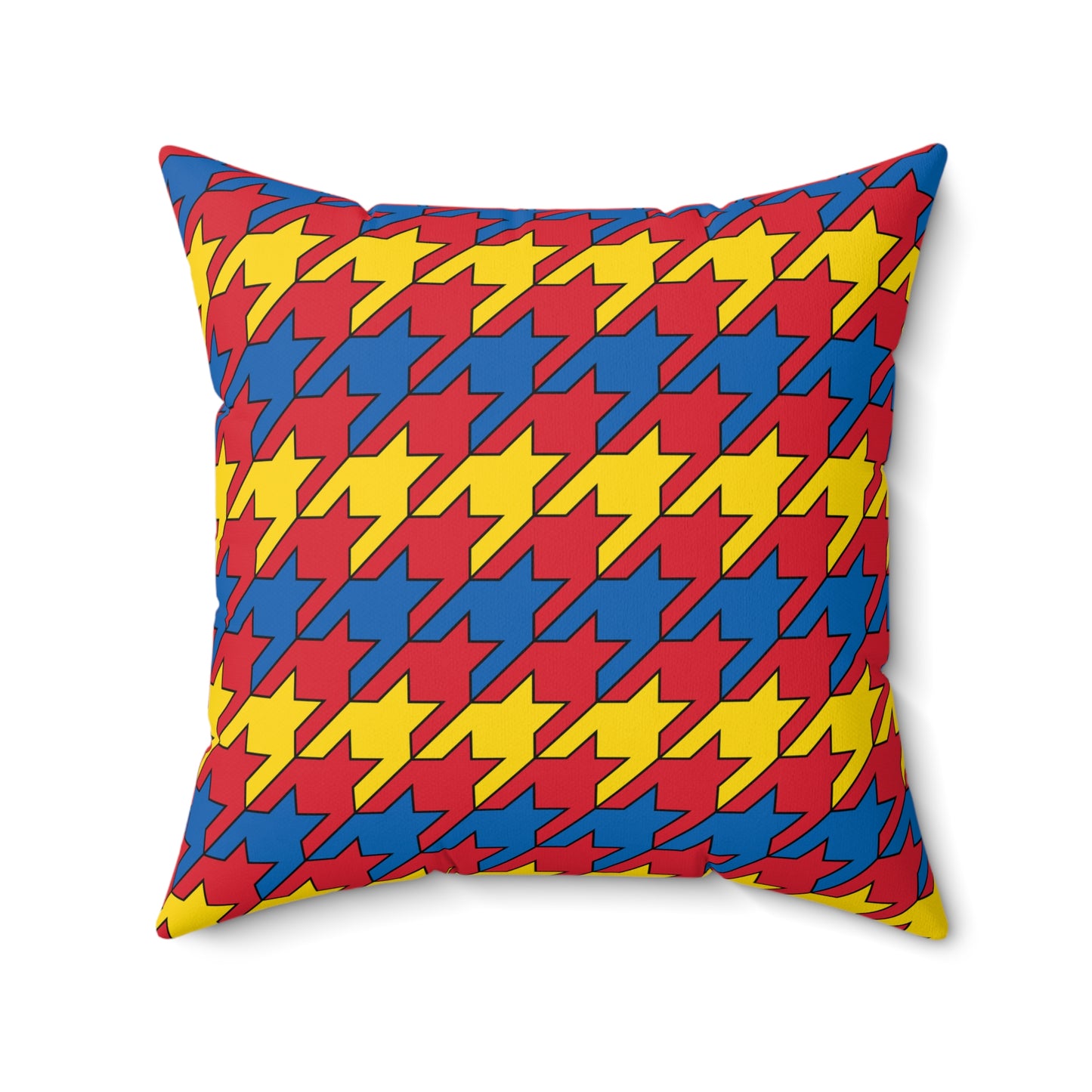 Mongolia Retro Houndstooth Cushion Pillow