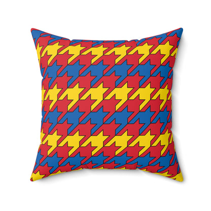Mongolia Retro Houndstooth Cushion Pillow