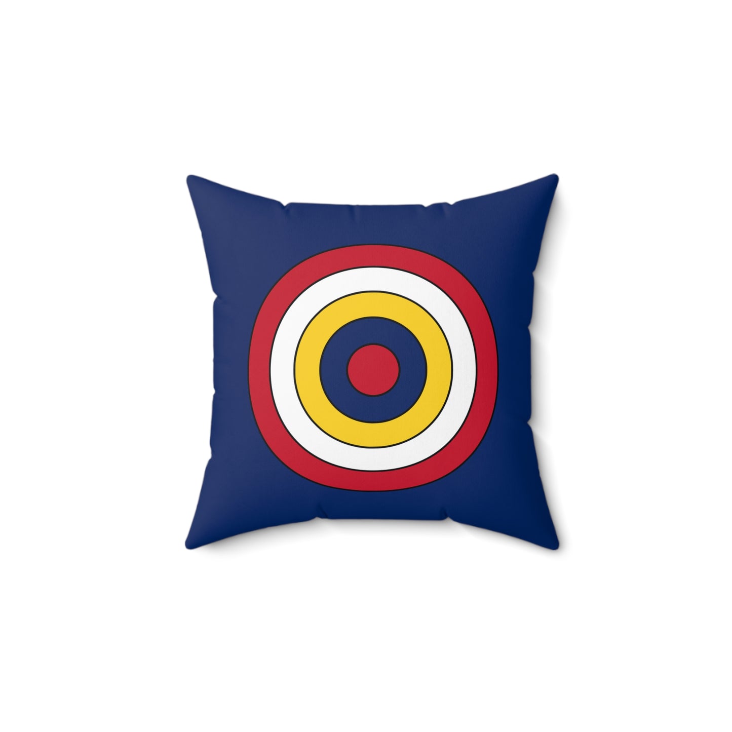 Turks And Caicos Islands Retro Target Cushion Pillow