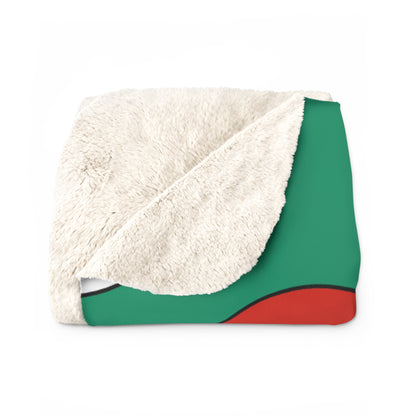 Bulgaria Retro Polka Dots Blanket Throw