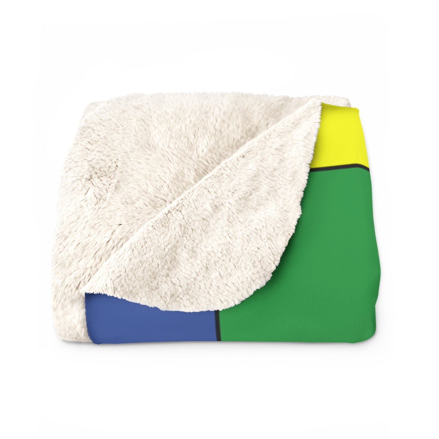 Comoros Retro Check Blanket Throw