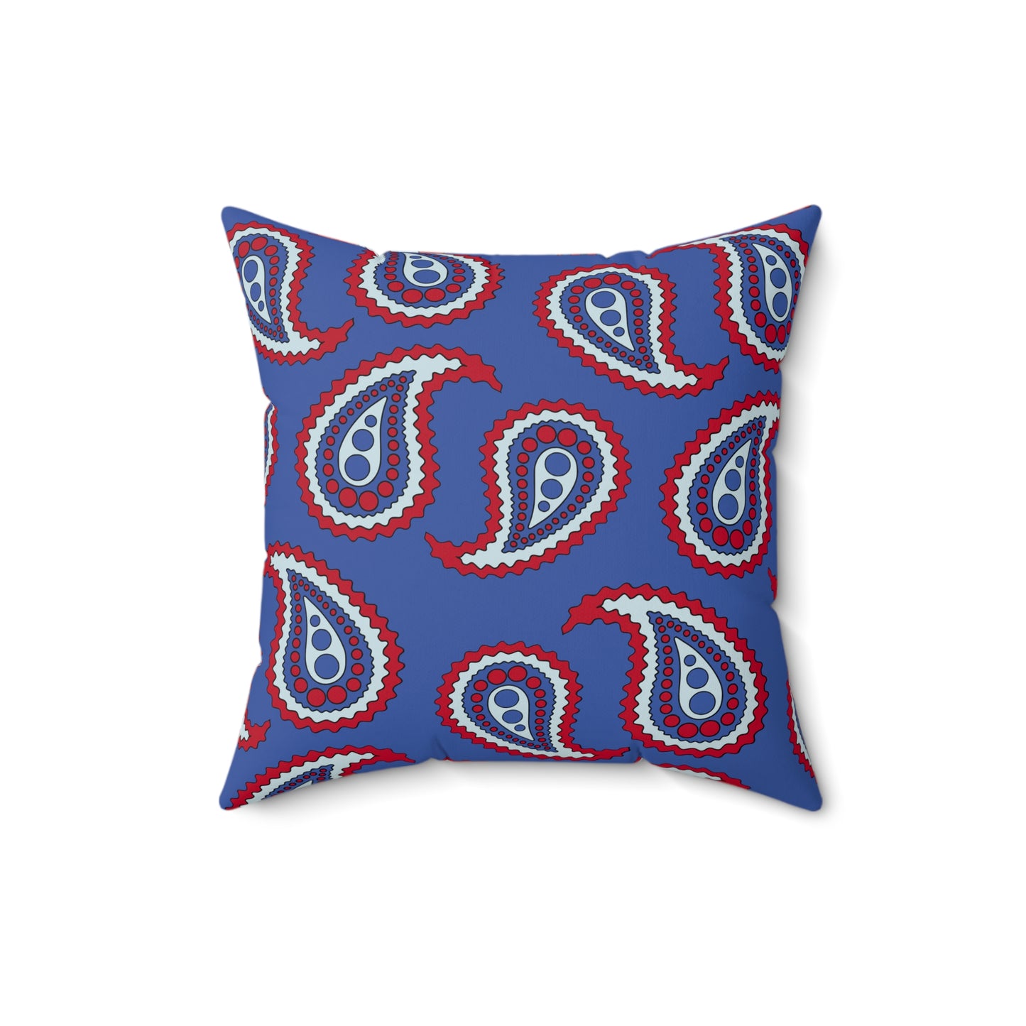 Guam Retro Paisley Cushion Pillow