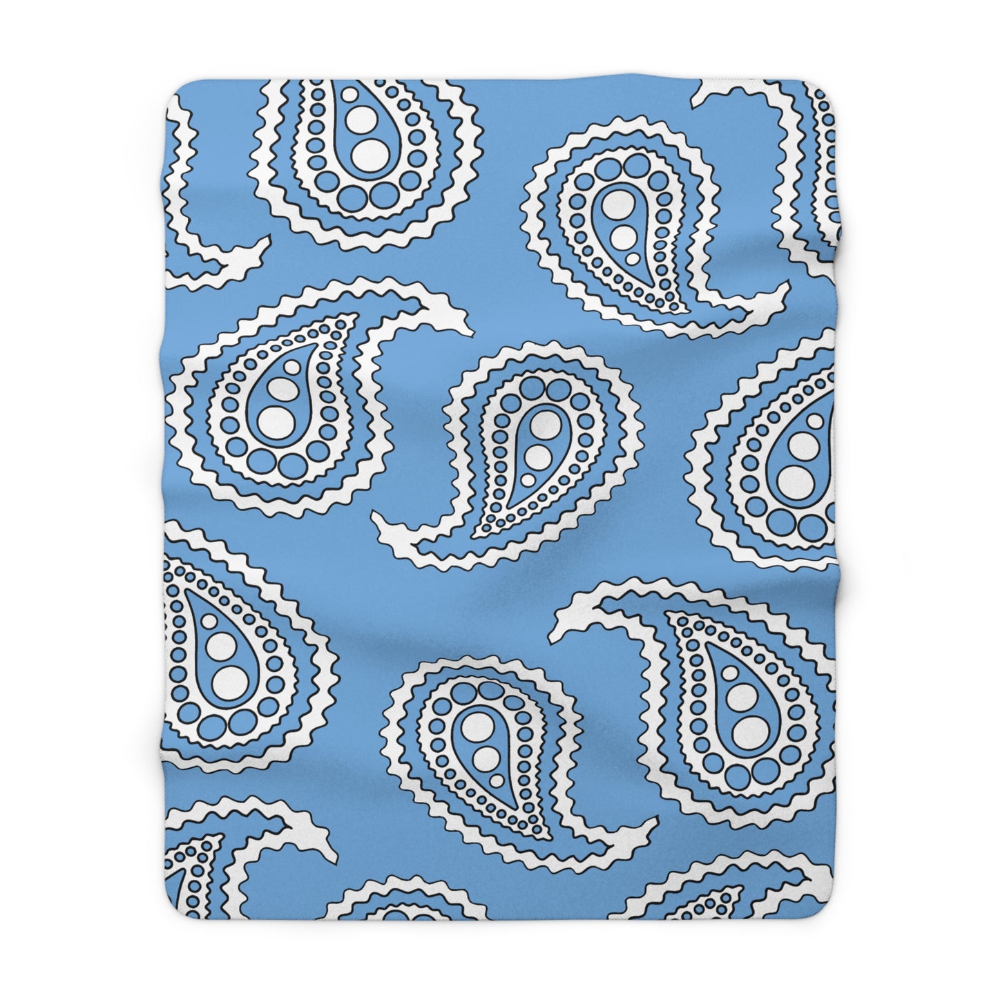 Argentina Retro Paisley Blanket Throw