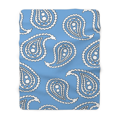 Argentina Retro Paisley Blanket Throw