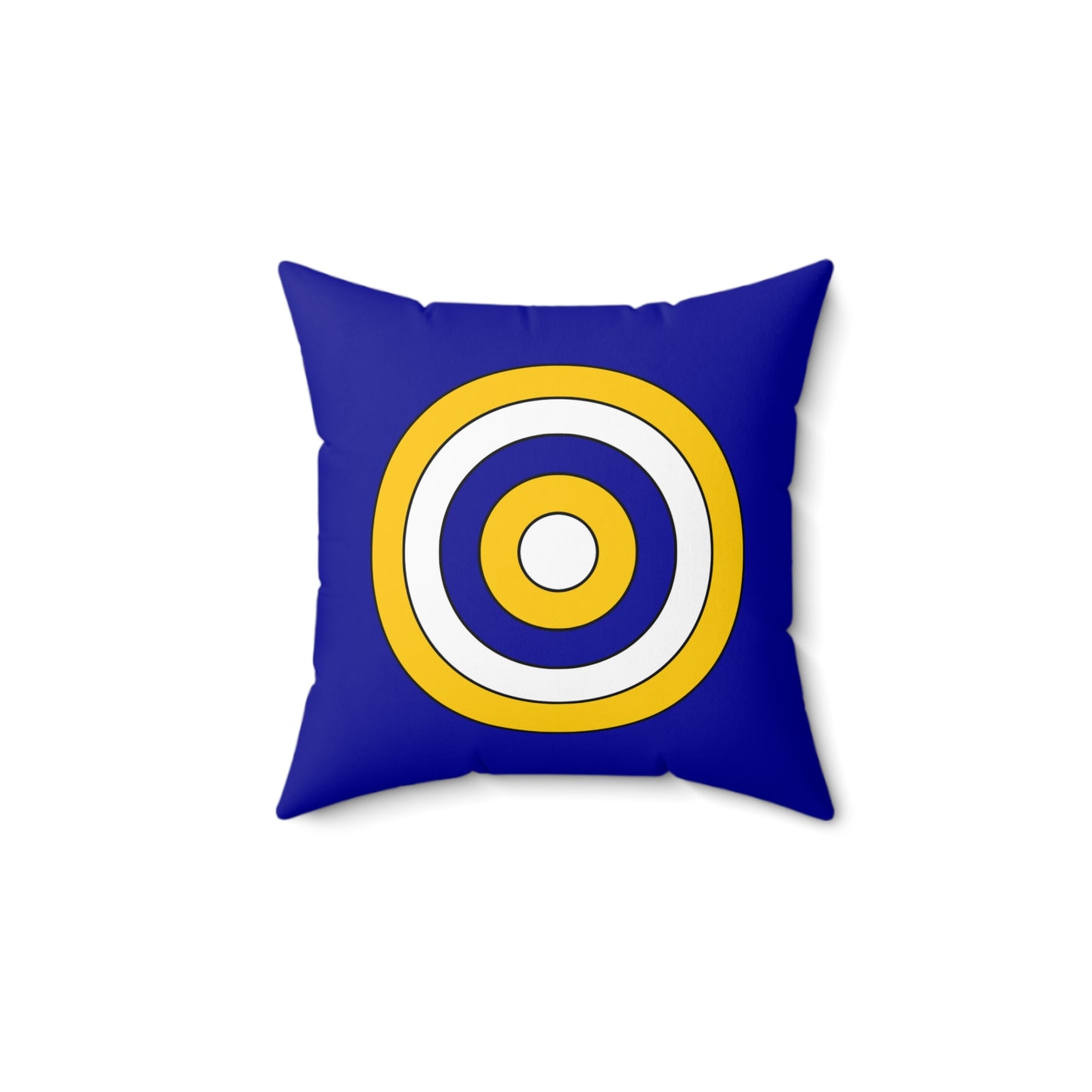 Bosnia And Herzegovina Retro Target Cushion Pillow
