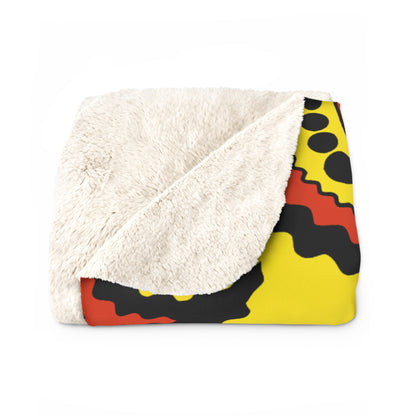 Uganda Retro Paisley Blanket Throw