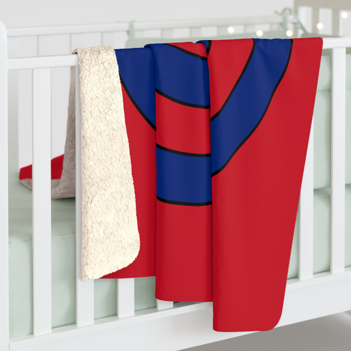 Samoa Retro Target Blanket Throw