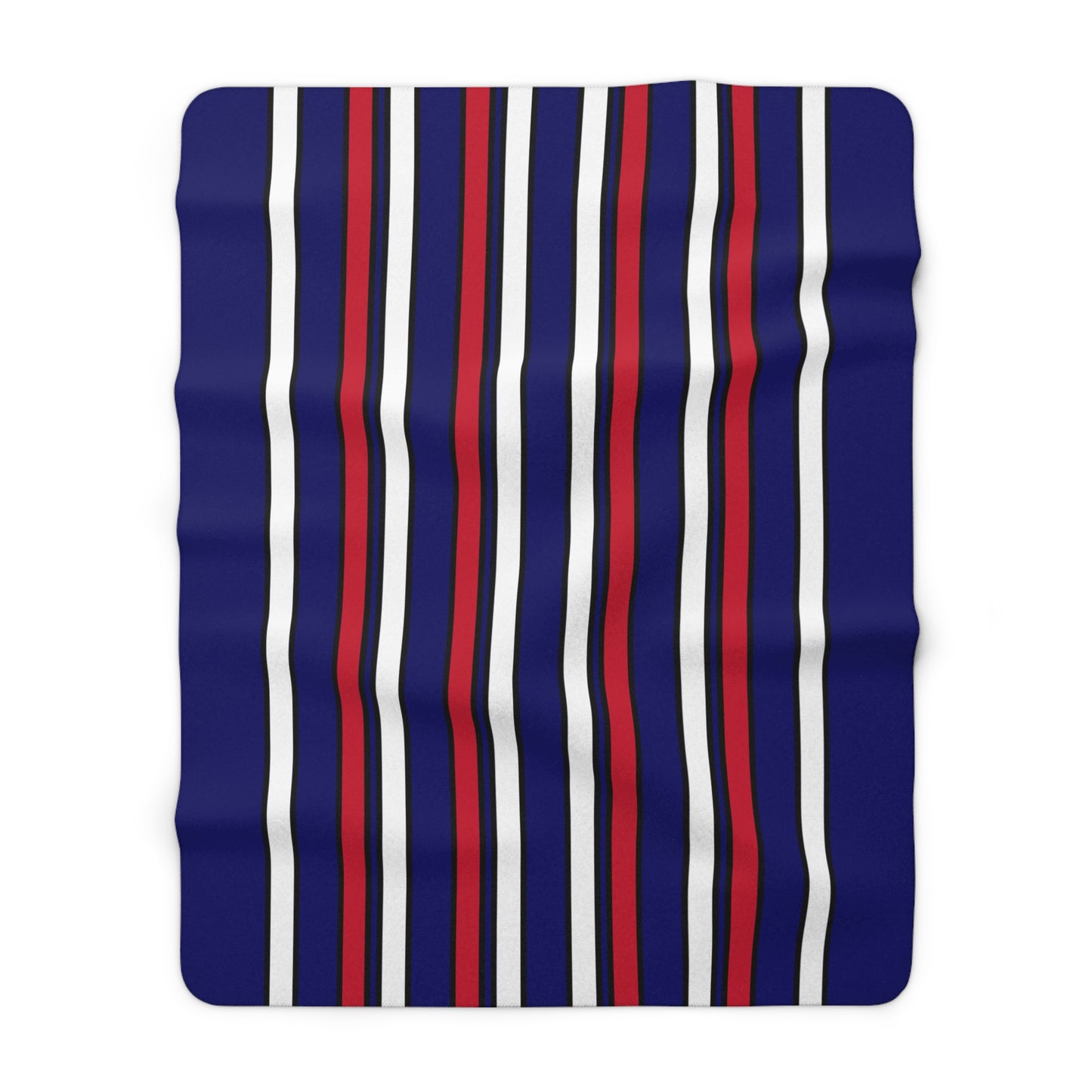 Cook Islands Retro Stripes Blanket Throw