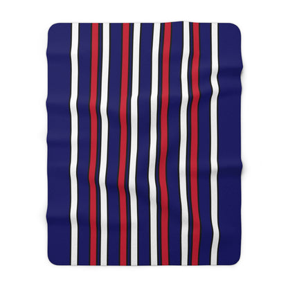 Cook Islands Retro Stripes Blanket Throw