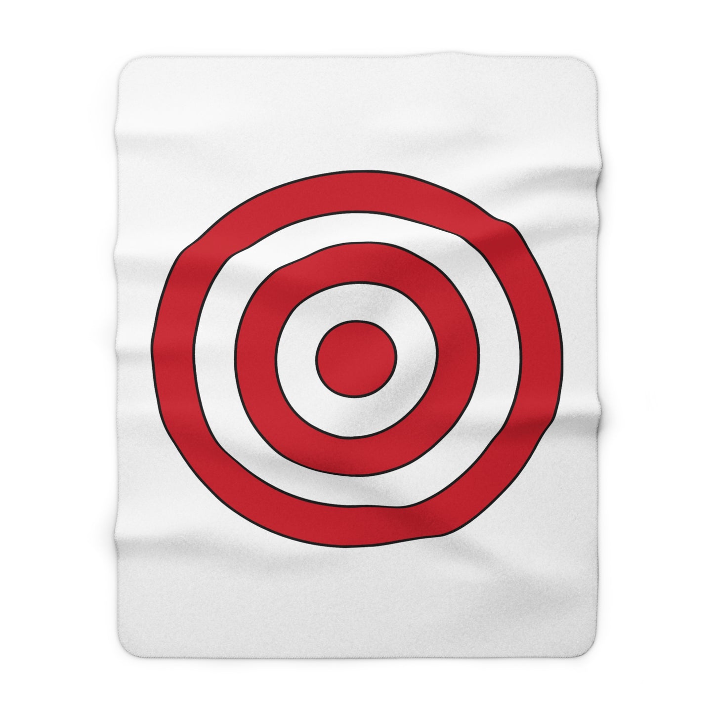 England Retro Target Blanket Throw