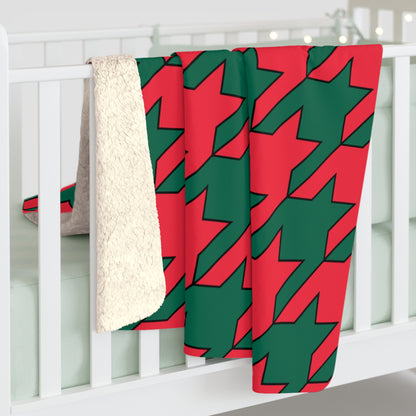 Bangladesh Retro Houndstooth Blanket Throw