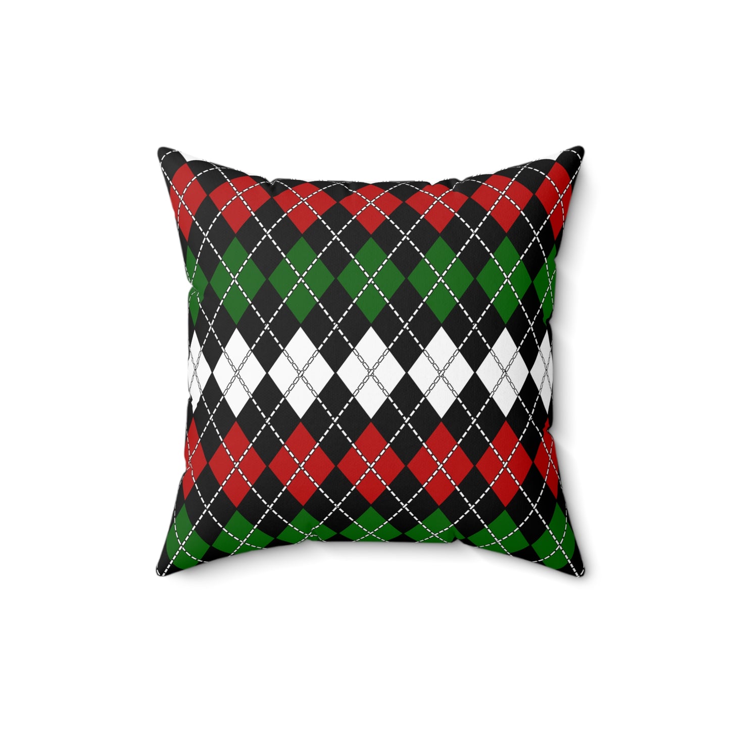 Kenya Retro Argyle Cushion Pillow