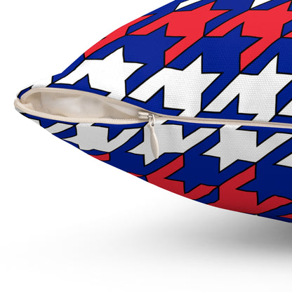 Sint Maarten Retro Houndstooth Cushion Pillow