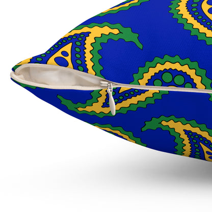 Christmas Island Retro Paisley Cushion Pillow