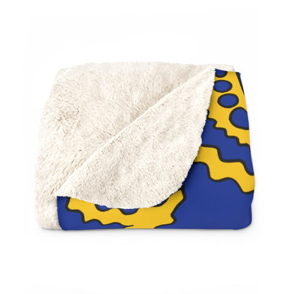 European Union Retro Paisley Blanket Throw
