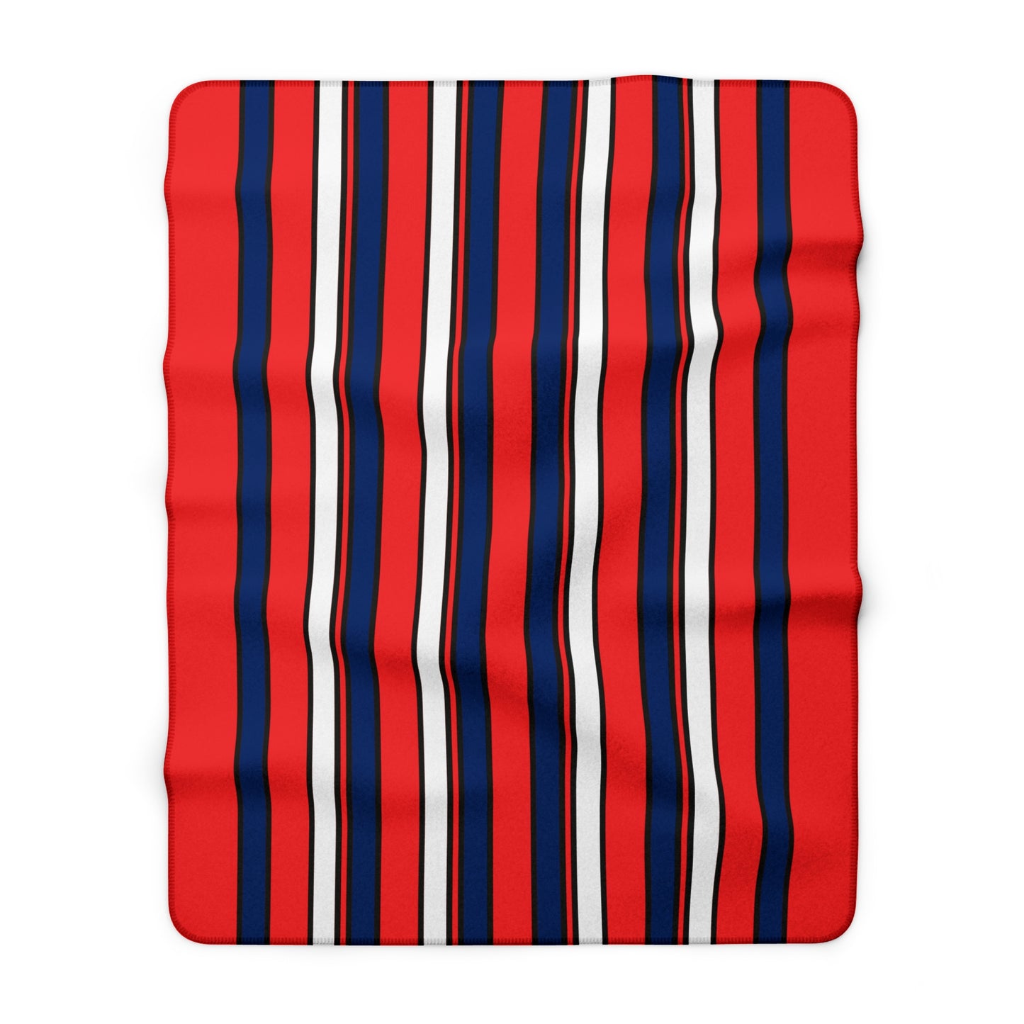 Svalbard And Jan Mayen Retro Stripes Blanket Throw