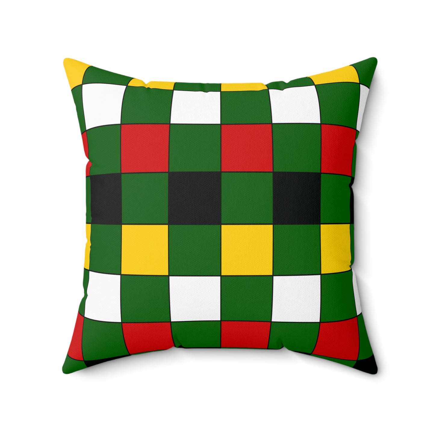 Zimbabwe Retro Check Cushion Pillow