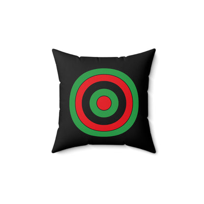 Libya Retro Target Cushion Pillow