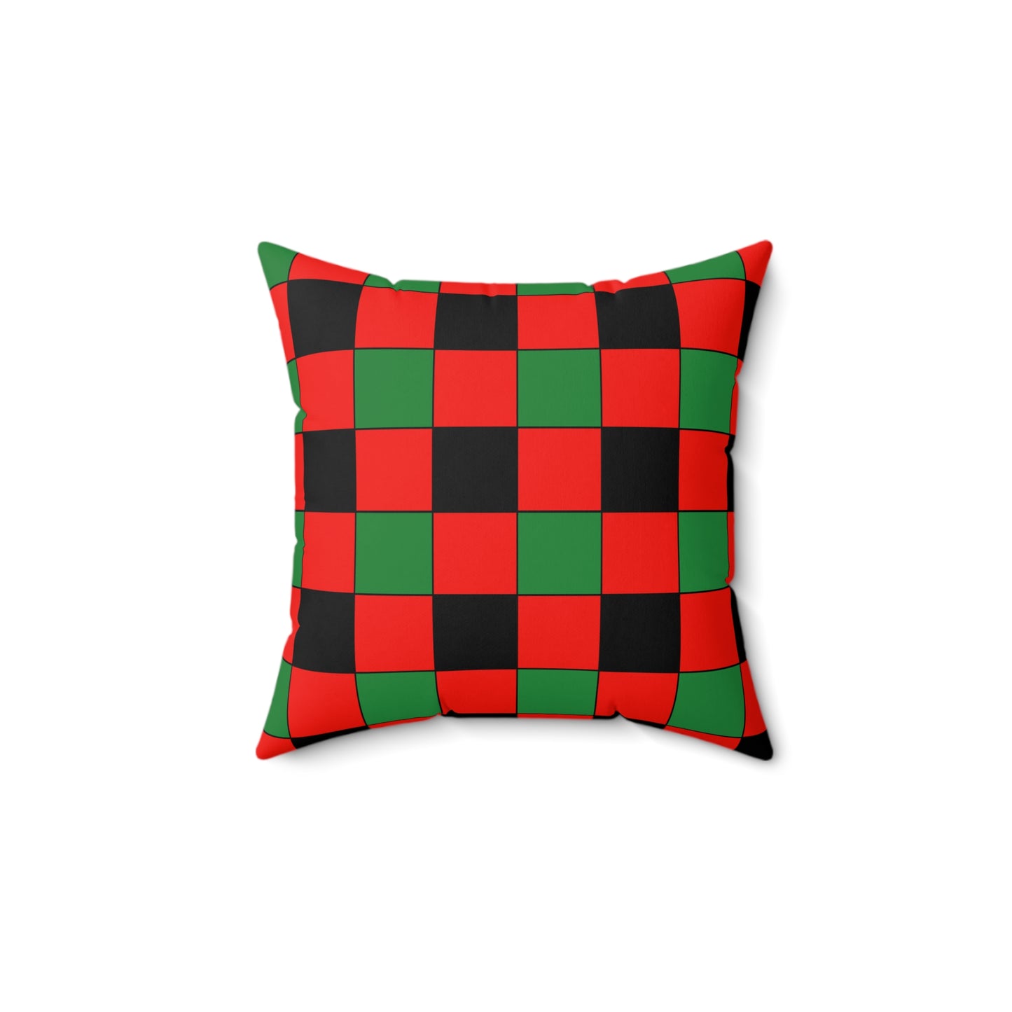 Malawi Retro Check Cushion Pillow