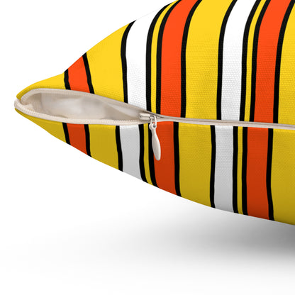 Bhutan Retro Stripes Cushion Pillow