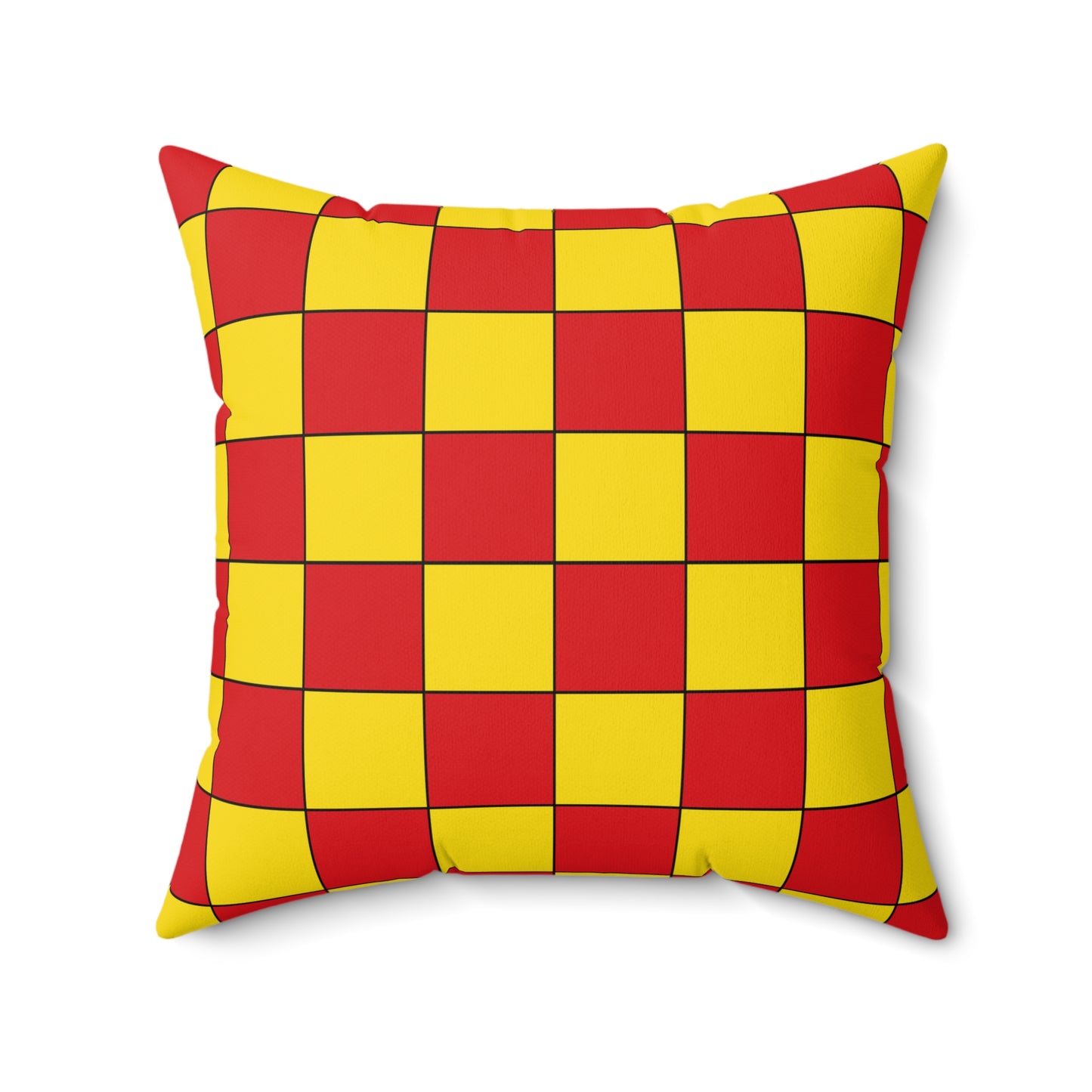 Catalonia Retro Check Cushion Pillow