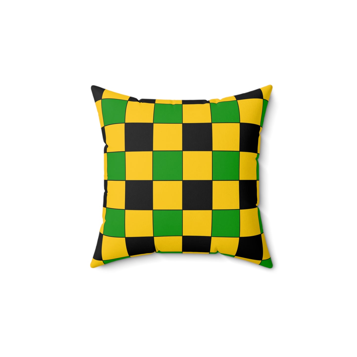 Jamaica Retro Check Cushion Pillow