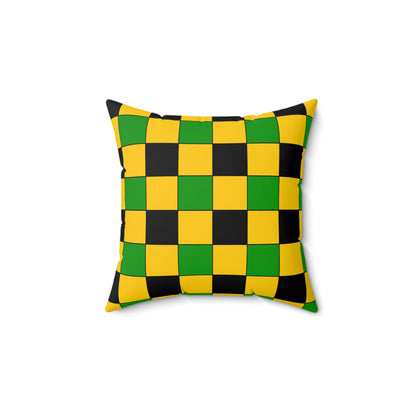 Jamaica Retro Check Cushion Pillow
