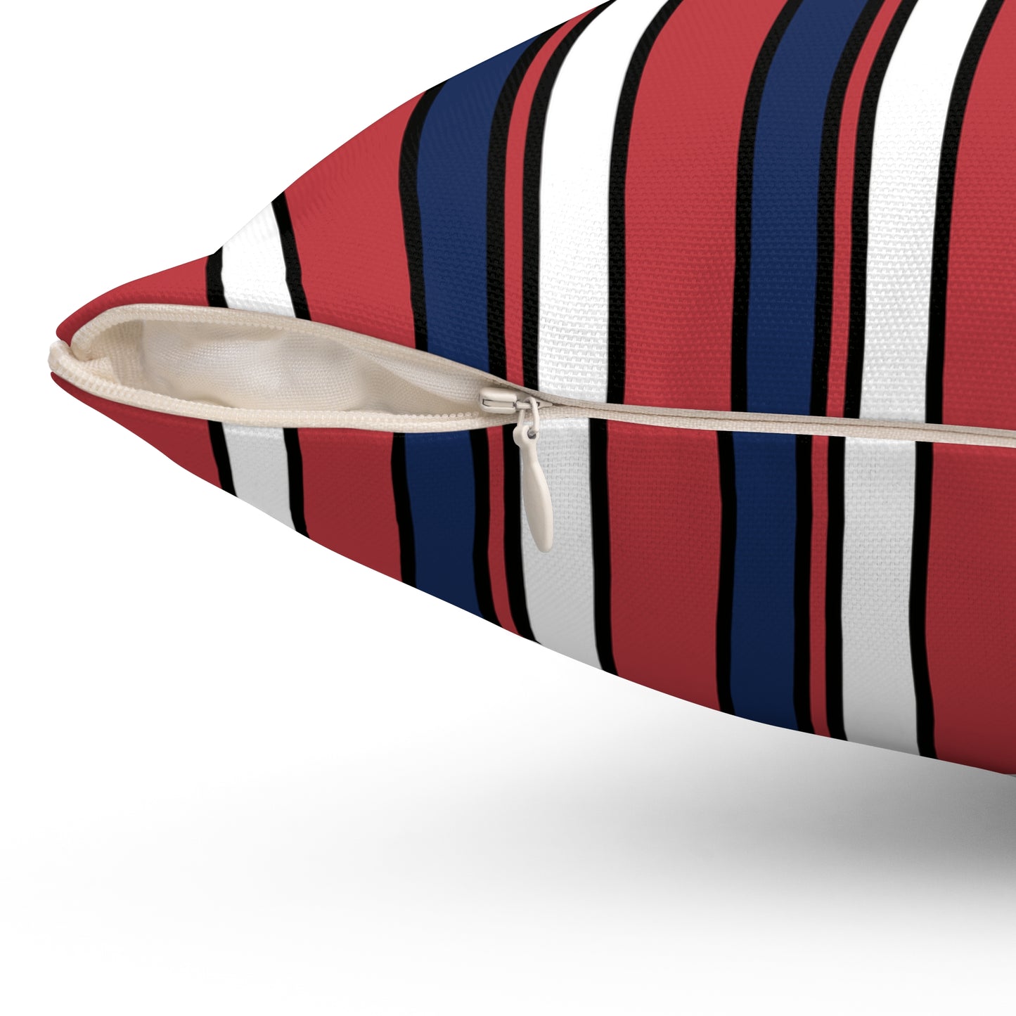 United States Minor Outlying Islands Retro Stripes Cushion Pillow