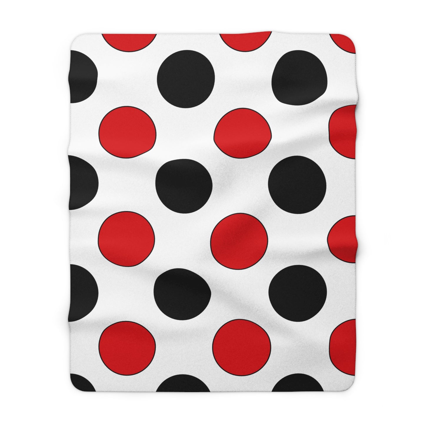 Gibraltar Retro Polka Dots Blanket Throw