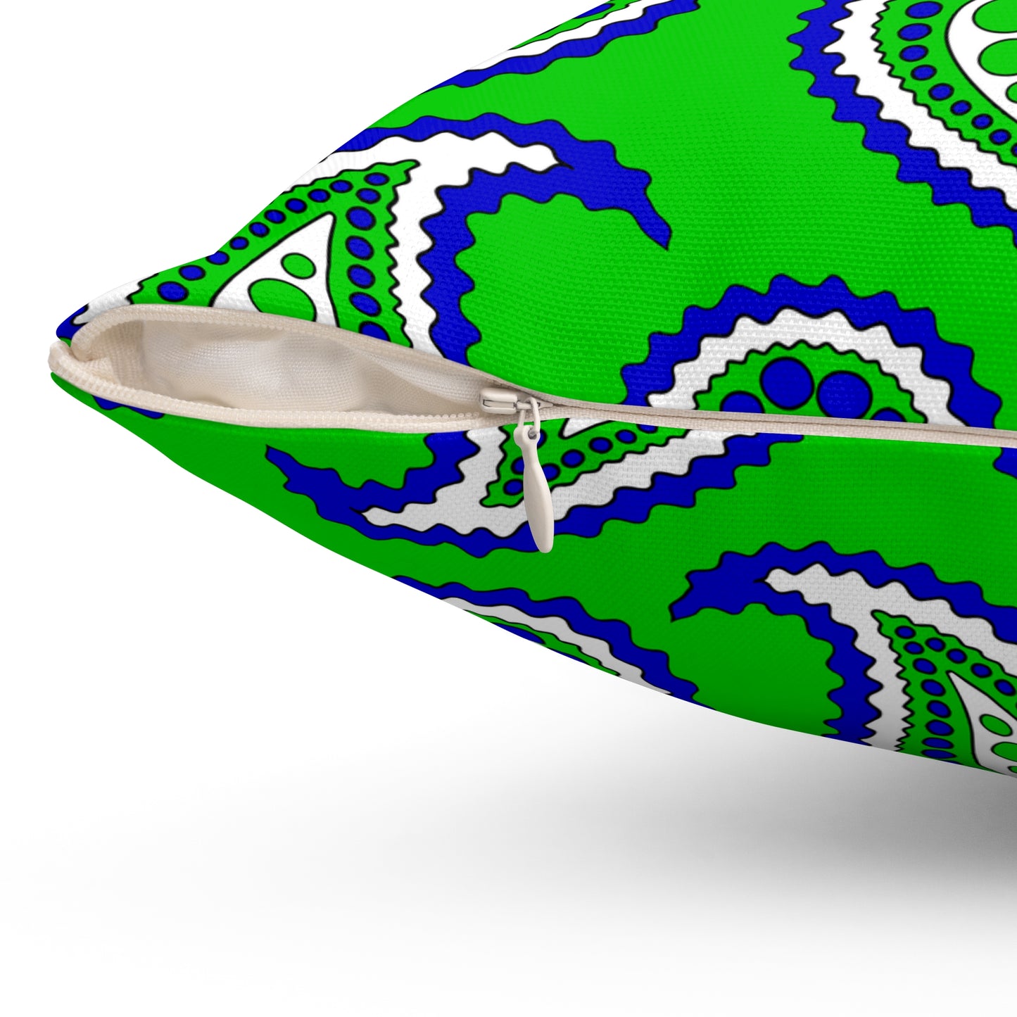 Sierra Leone Retro Paisley Cushion Pillow