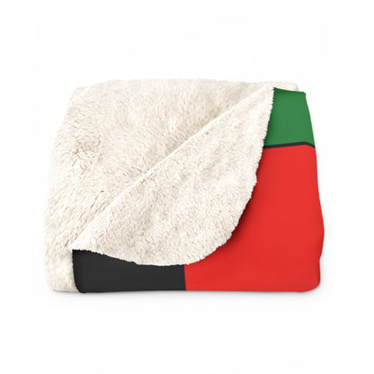 Malawi Retro Check Blanket Throw