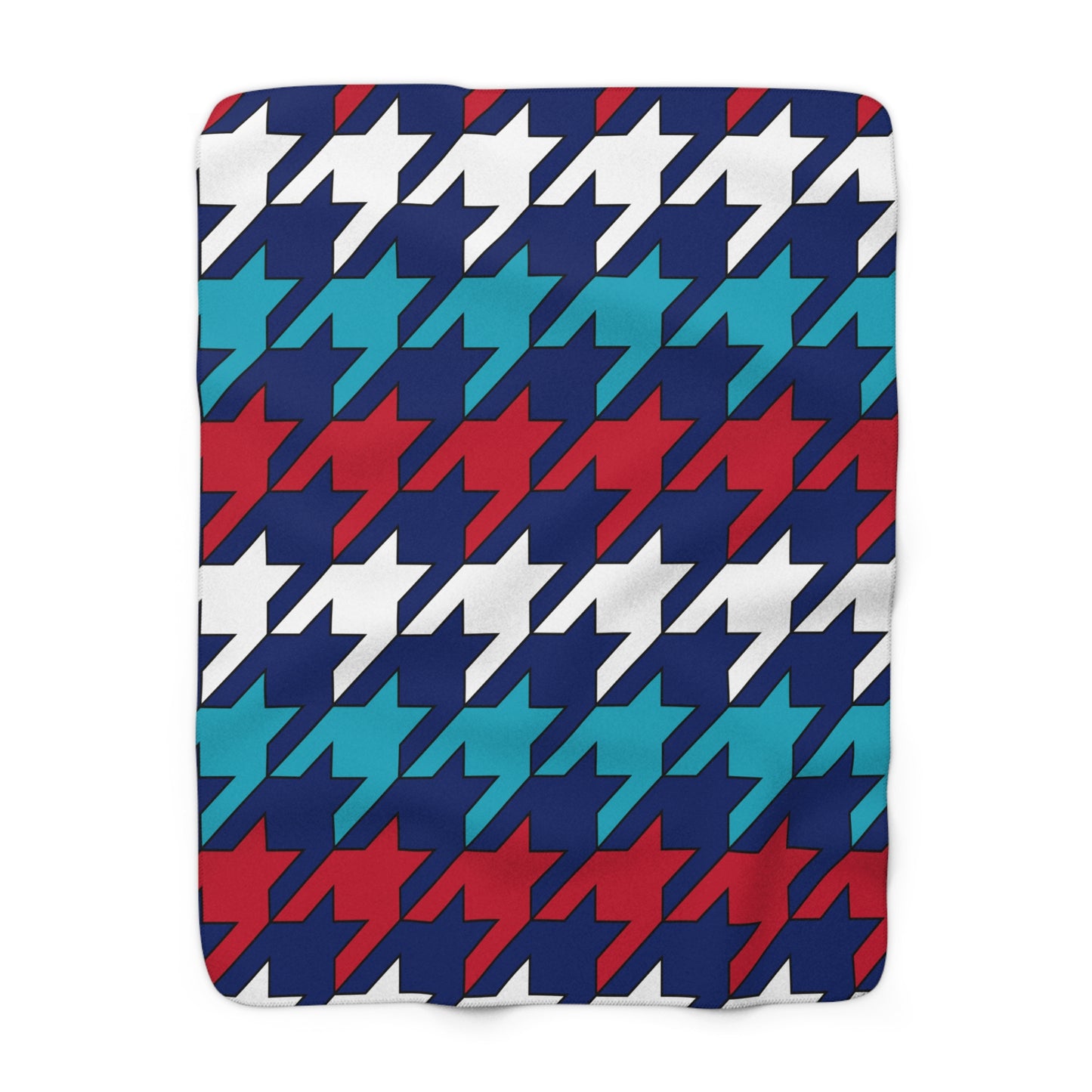 Montserrat Retro Houndstooth Blanket Throw