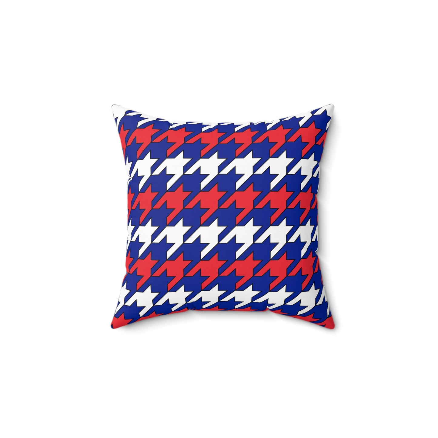 French Southern Territories Retro Houndstooth Cushion Pillow