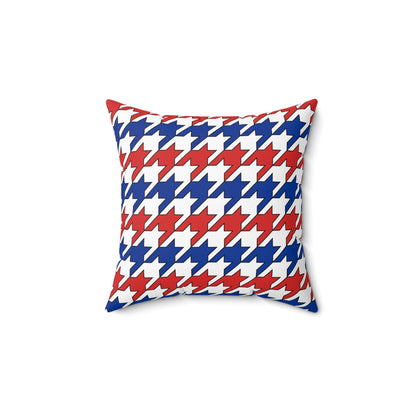 Faroe Islands Retro Houndstooth Cushion Pillow