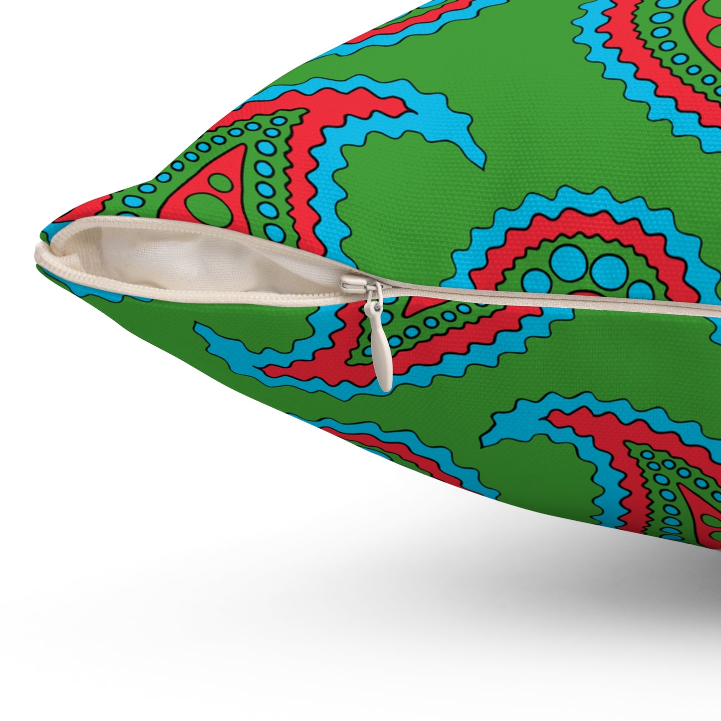 Azerbaijan Retro Paisley Cushion Pillow
