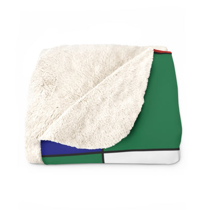 South Africa Retro Check Blanket Throw