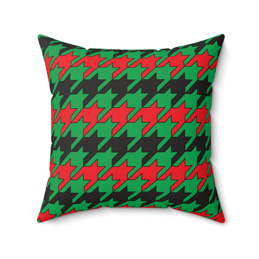 Martinique Retro Houndstooth Cushion Pillow