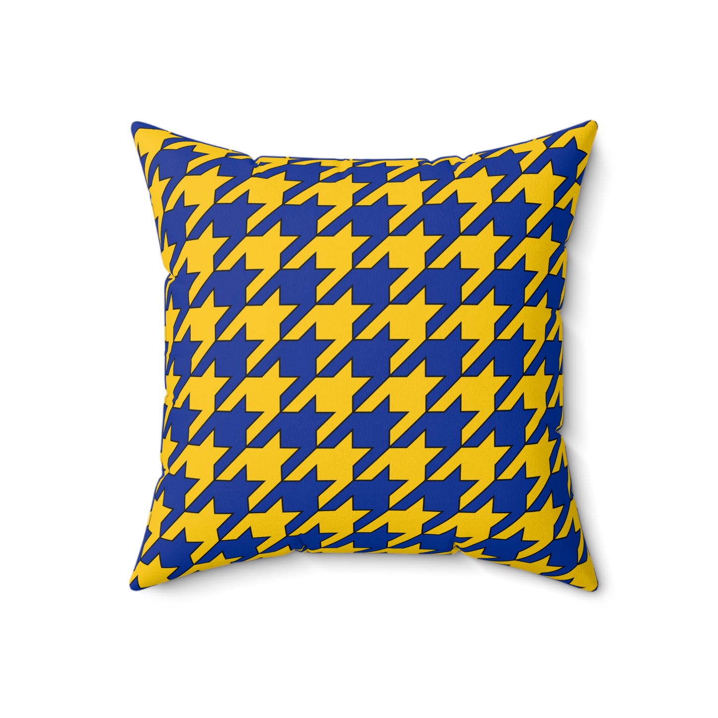 European Union Retro Houndstooth Cushion Pillow