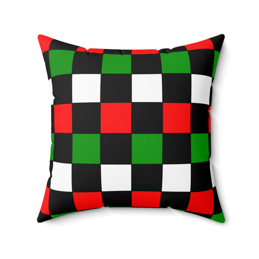 Sudan Retro Check Cushion Pillow