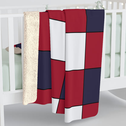 Thailand Retro Check Blanket Throw