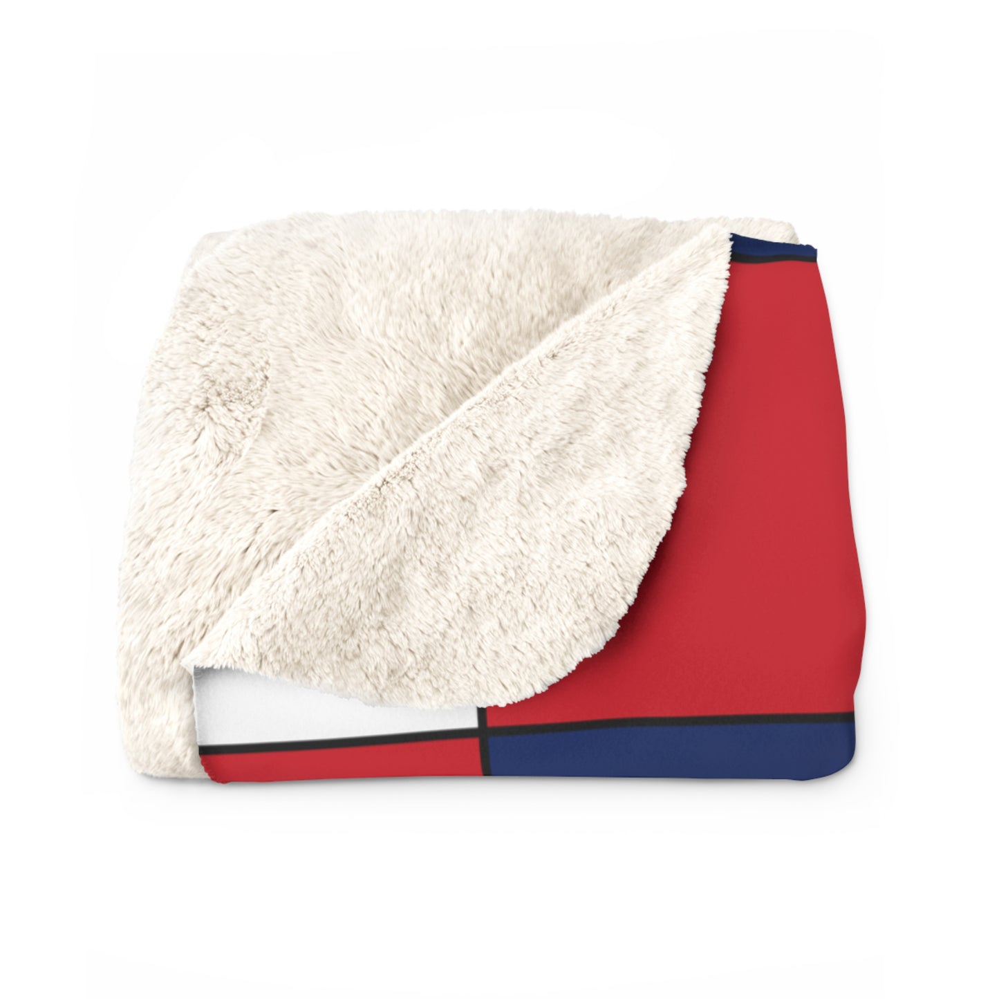 Lao Peoples Democratic Republic Retro Check Blanket Throw